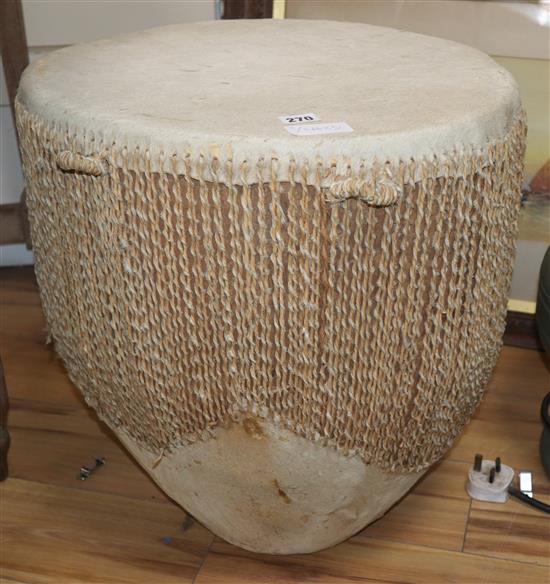 An African drum